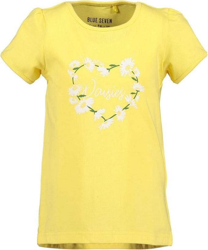 Blue Seven - meisjes t-shirt - geel