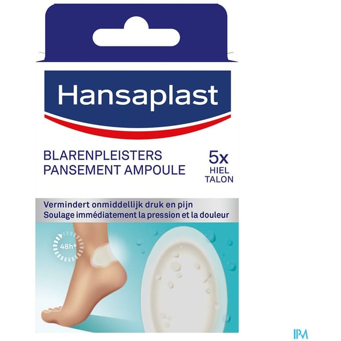 Hansaplast Blaarpleisters 5 Grote Pleisters