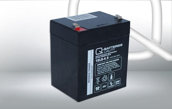 Lakuda Q-batteries 12v - 4.5 ah f190x70x107