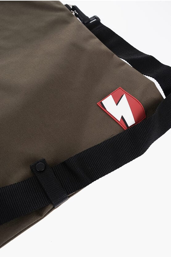 TwoTone Maxi-tas met afneembare schouderband in groen