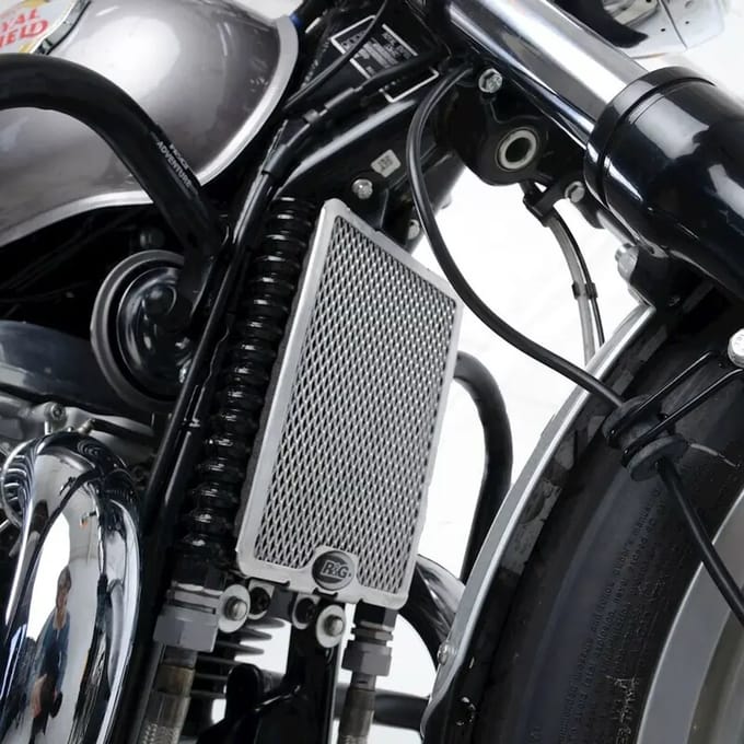 Motorfiets radiatorbescherming R&G Racing Royal Enfield