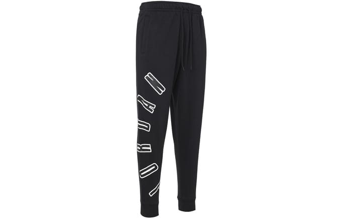 Jordan Gebreide Joggingbroek Heren XL black