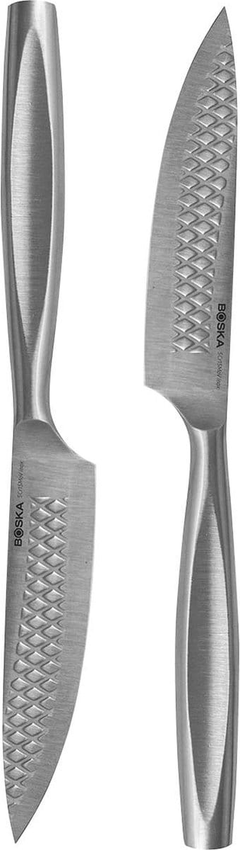 Boska Steakmessen / Steakmessenset Monaco+ - 2 Stuks - RVS - Multifunctioneel - Non-stick