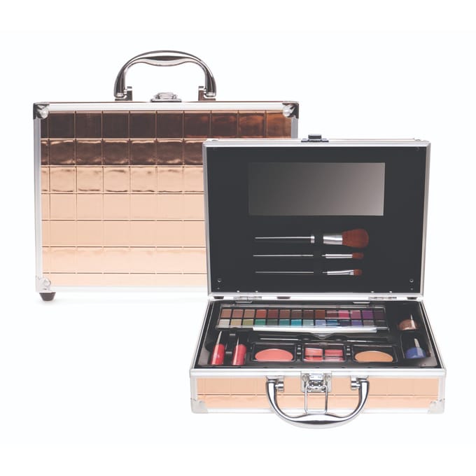 Casuelle make up koffer champagne