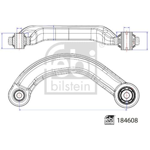 Draagarm, wielophanging FEBI BILSTEIN 184608