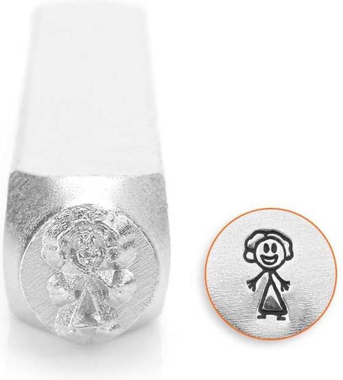 Slagstempel Stokfiguur moeder | Hoogte 7mm