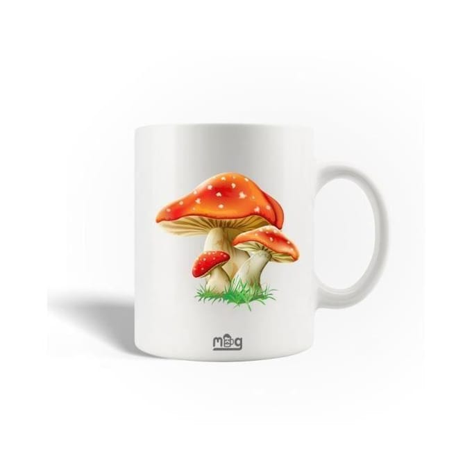 Mug en Céramique Mushroom Rouge