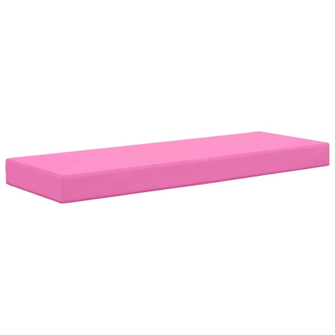 vidaXL Buiten Zitkussen 100% Polyester Roze 115 x 40 x 8 cm