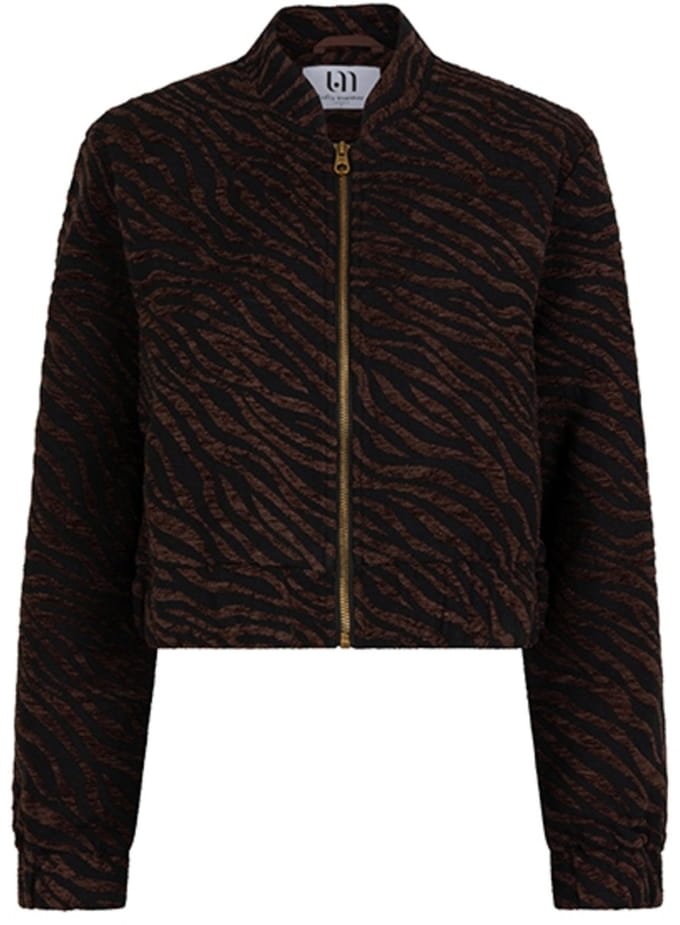 Lofty Manner Jas Jacket Loisa Ql303 200 Brown Dames Maat - L