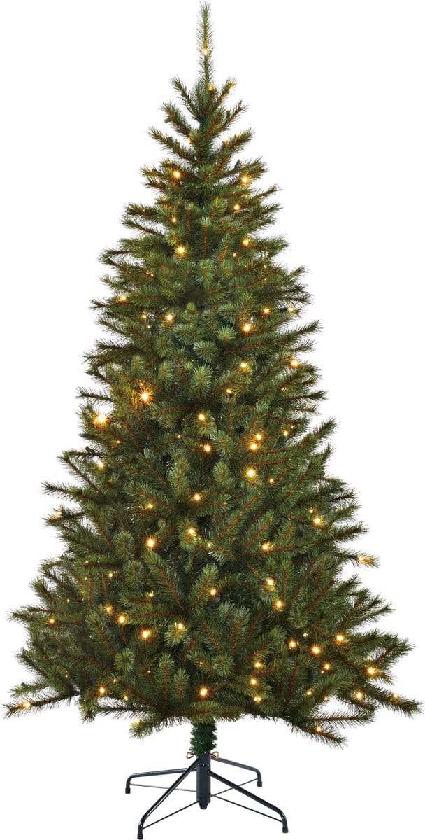 Black Box Trees Kingston Kunstkerstboom met LED verlichting - H230 cm - groen