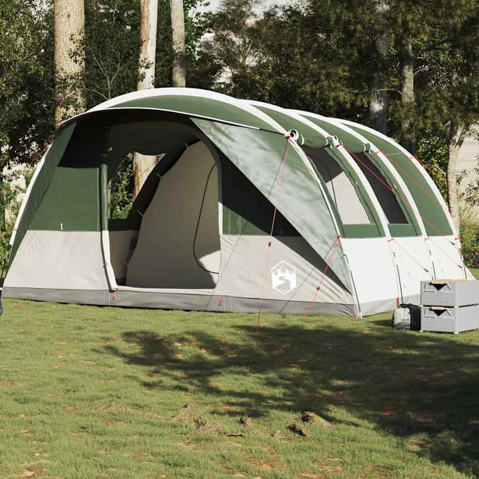 vidaXL - Tunneltent - 5-persoons - waterdicht - groen