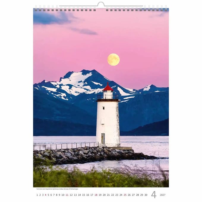 C123-27 Europa scenes Kalender A3+ formaat 2027