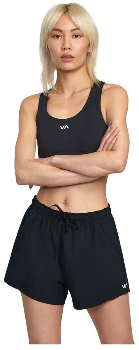 Rvca Essential Yogge Korte Sportbroek Zwart L Vrouw
