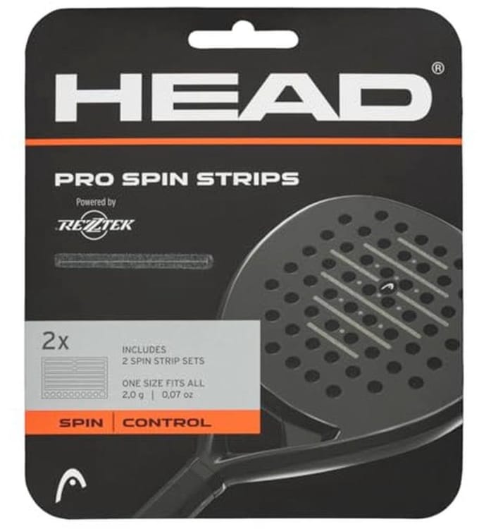 Padel Pro Spin Strips - Transparant, One Size - Verbeter je Spin & Controle