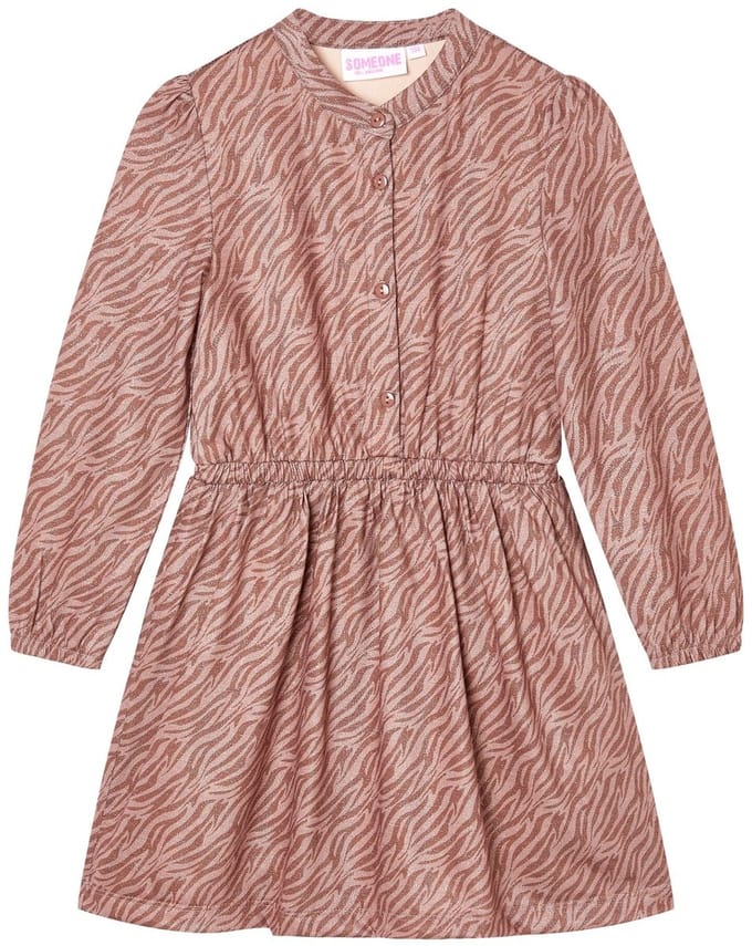 Someone AIDA-SG-52-A Meisjes Jurk - BEIGE