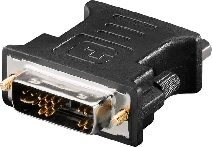 DVI-A naar VGA adapter / zwart