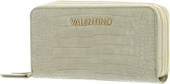 VALENTINO Portemonnee Fire Re Zip Around Wallet Ghiaccio Lichtgrijs