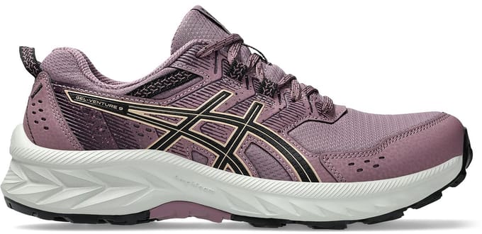 ASICS Gel-Venture 9 - Trailschoenen - Maat 44.5 - Dusty Mauve/Champagne / Roze Beige - Gel-Venture - Trailrunning - Dames Trailschoenen