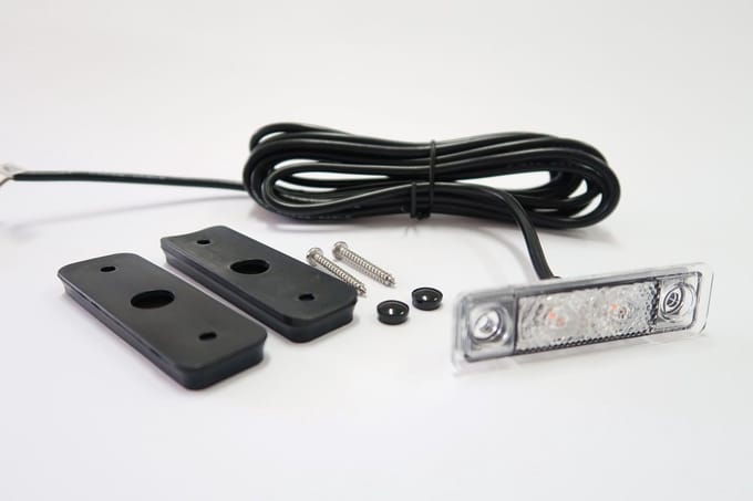 Markeringslicht - Ledson - Astral - 3.1 - 7.9cm - Helder - Amber - 12V-24V