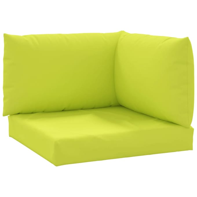 vidaXL - Palletkussens - 3 - st - oxford - stof - heldergroen