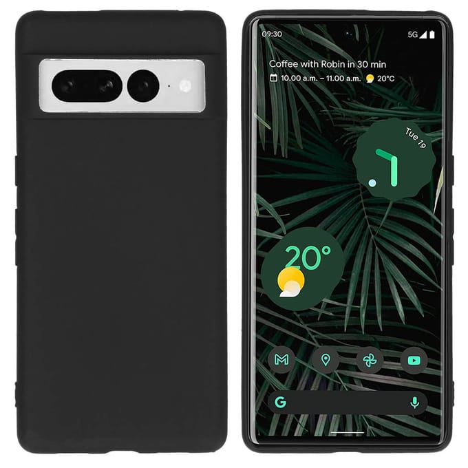 imoshion Hoesje - Geschikt voor Google Pixel 7 Pro - Color Backcover - Zwart