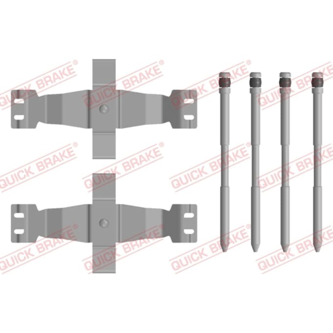 Toebehorenset, schijfremblok QUICK BRAKE 109-0122