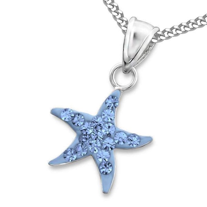 Amanto Ketting Cheiro - 925 Zilver E-Coating - Zeester - ∅12mm - 38cm