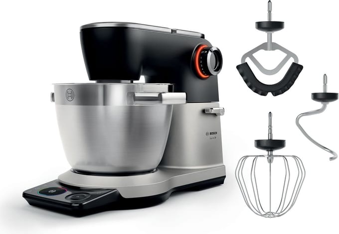 Bosch Serie 8 - MUMS8ZS00 - Keukenmachine - Pearl silver - 1800w - 6L mengkom