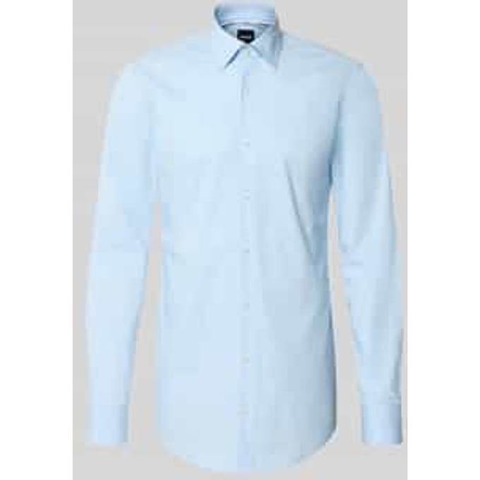 slim fit zakelijk overhemd met extra lange mouw model 'H-HANK-KENT-C1-214'