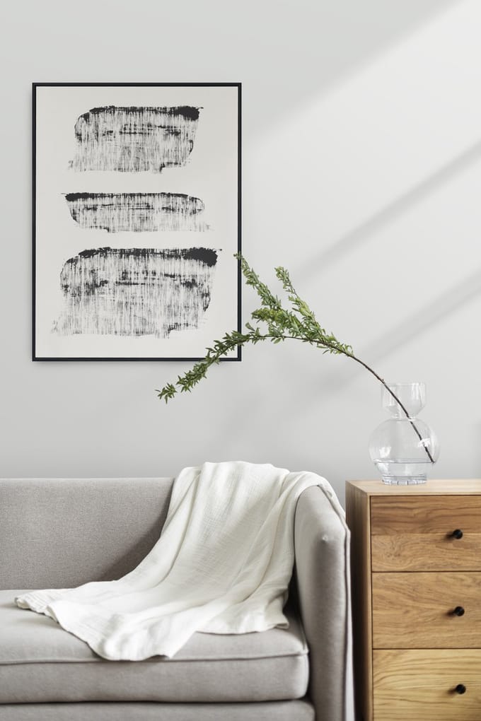 Abstract Paint Brush No2 Poster 21x30 cm