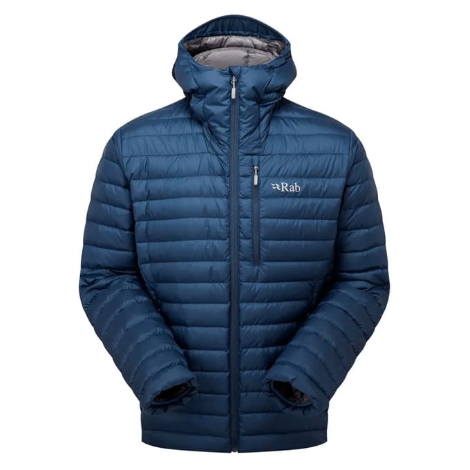 Rab Microlight Alpine Jacket - Donsjas - Heren - Blauw - Maat XL