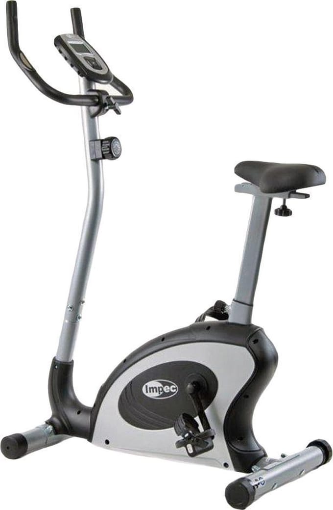 Impec Hometrainer NS-903US lage instap zwart grijs