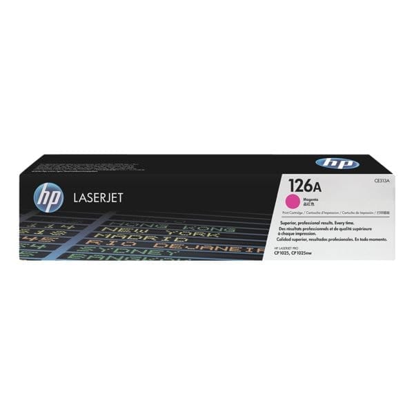 HP 126A - Tonercartridge - Origineel - Standaard Capaciteit - Magenta