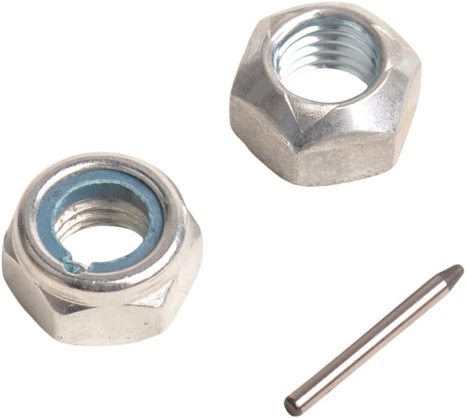 Double Lock beveiligingsmoeren M12 met stift
