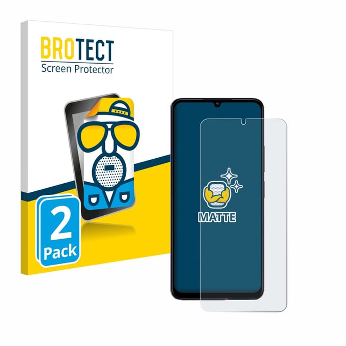 BROTECT - Screenprotector voor Xiaomi Poco C65 - Folie Beschermfolie matte 2 Stuks