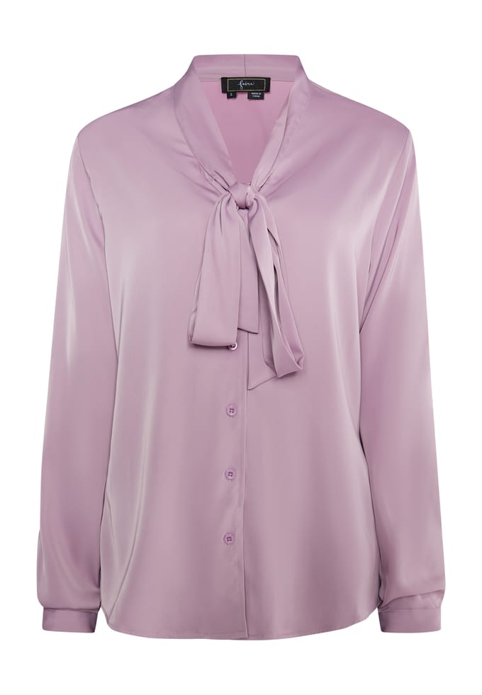 Faina sjaal blouse Dames Mauve
