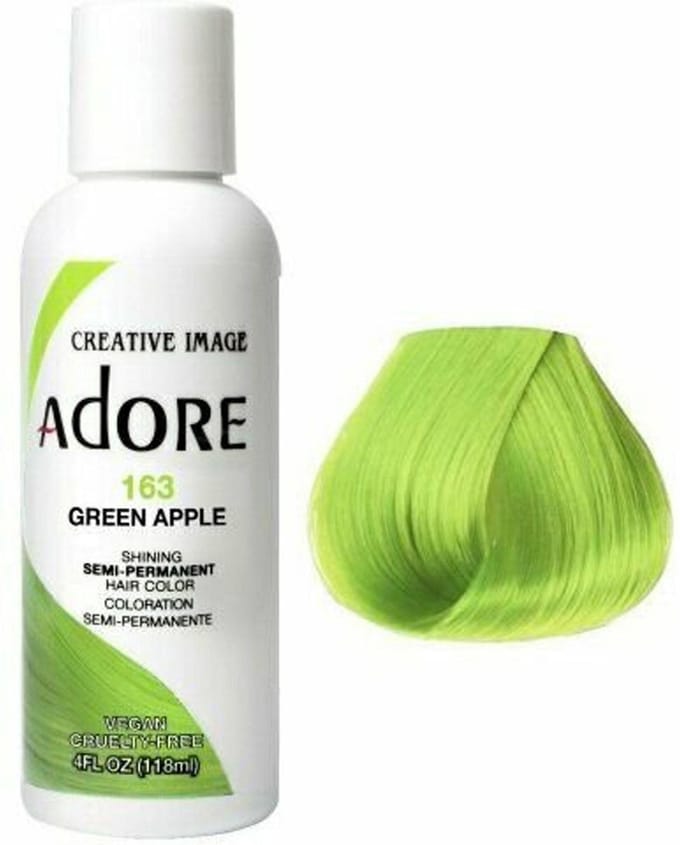 Adore Semi Permanent – Hair Dye 163 Green Apple 118ml