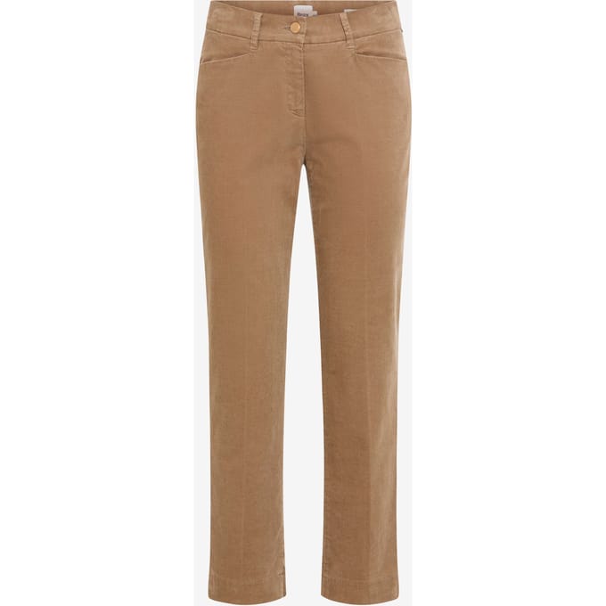 Brax Dames Flatfrontbroek  Style MARA S WALNUT, beige, maat 38