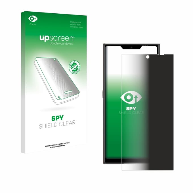 upscreen - privacy screenprotector voor Jolla Phone - Folie Beschermfolie Blauwlichtfilter