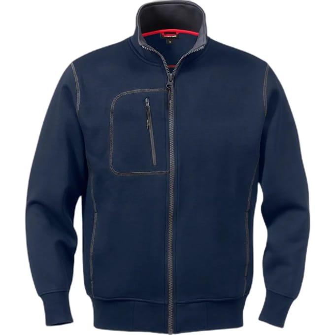 Fristads Sweatjack 1747 Df - Midnight blue - M