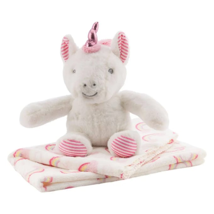 Knuffel met deken FreeON Free 2 Play Unicorn Eli