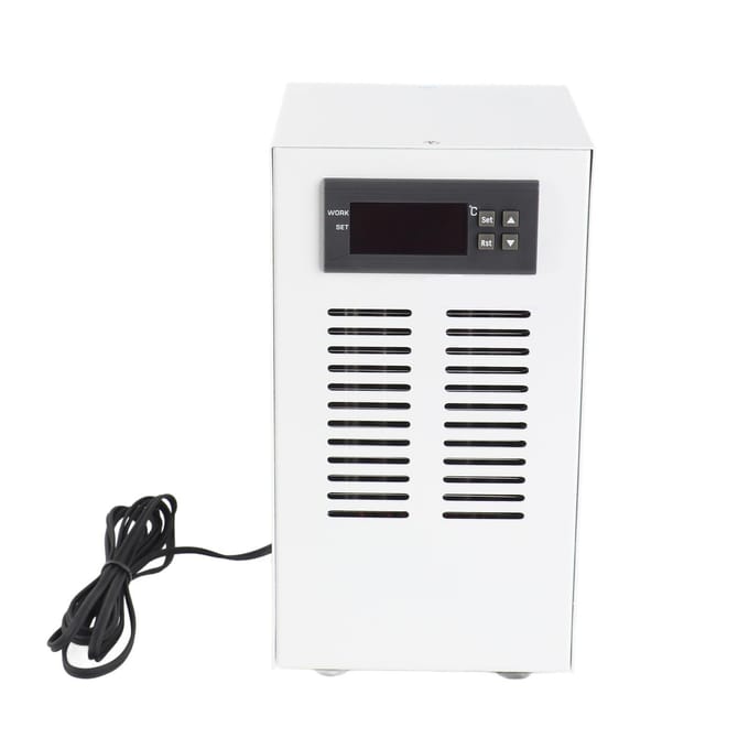 72W Waterkoeler Vis Tank Aquarium Koeler 3L Min 30‑35dB Laag Geluidsniveau Constante Temperatuur Koelsysteem black