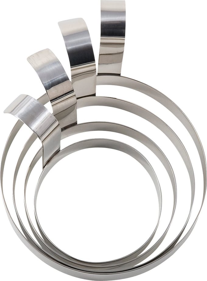 Interlux Eierbakring rvs - Ø100mm