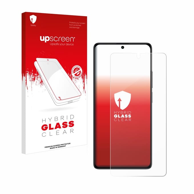 upscreen - Screenprotector voor Xiaomi Redmi Note 13 5G - Folie Beschermfolie Beschermglas transparant
