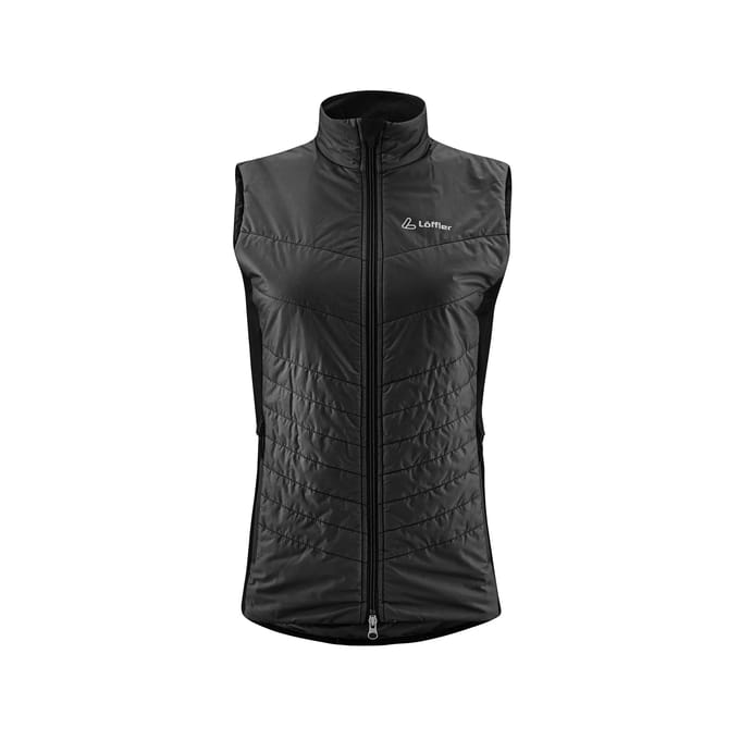 Loeffler fietsvest mouwloos W Bike Vest PL60 - Zwart