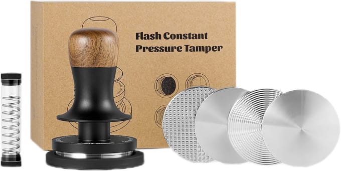 MHW-3BOMBER Flash tamperset - 4 verschillende bases - geluidsfeedback - constante druk - 58mm