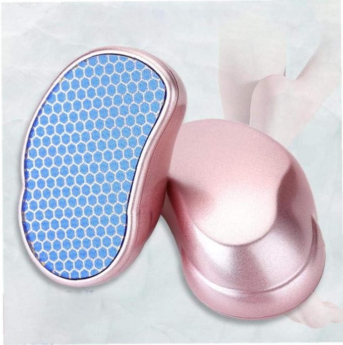 Voet Steen - Eelt Remover - Huid Verzorging - Efficiënte Exfoliatie - 68 x 107 mm - Roségoud