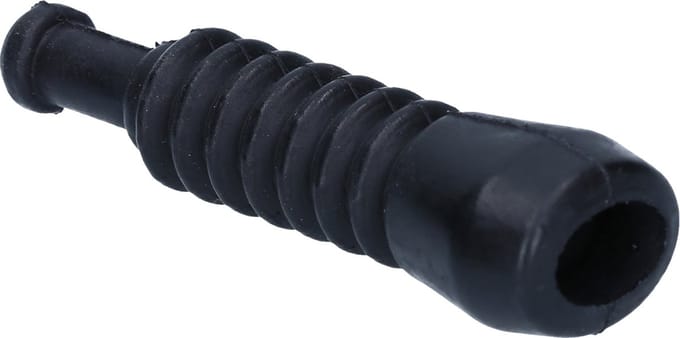 100 stuks KALI01022 Superseal rubbertule 2-polig met knikbeschermingslamellen