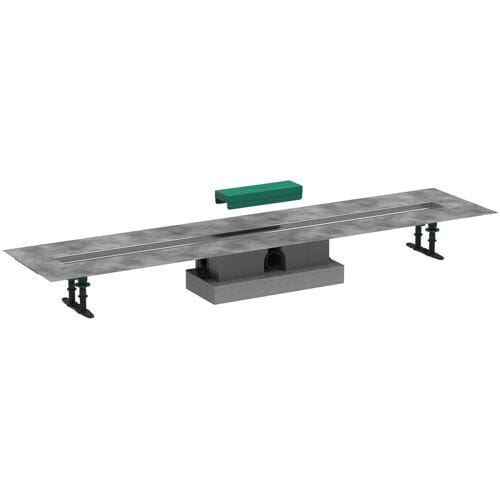 Hansgrohe uBox universal - Complete set voor standaard installatie 120 cm douchegoten, rvs 56027180