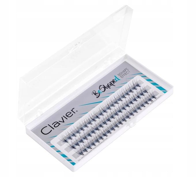 Clavier BeShaped Wimperextensions 11mm. B-Curl